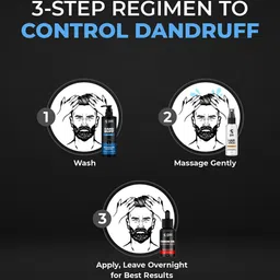 BEARDO Men Dandruff Control Sulphate Free Shampoo with Biotin & Climbazole - 200 ml image 5