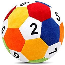 Ball Numeric Plush Soft Toy - 10 mm-0
