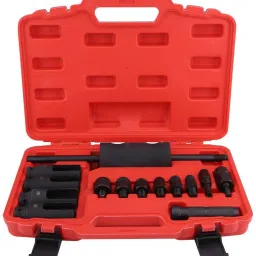 VZ-DN-D1081 14pcs Diesel Injector Extractor Remove Adaptor Puller Vehicle Tool Kit-image-3