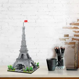 dherik tradworld Building Blocks Architecture Eiffel Tower Micro Mini Block Set image 4