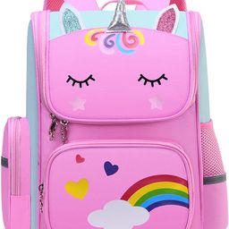 syga Schoolbag For Primary School Students,With Cartoon Design (Pink) Waterproof School Bag-picture-38