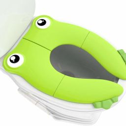 Toilet Potty Training Seat Cover Travel Toilet Seat Folding Non Slip Silicone Potty Seat-23