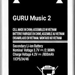 AEV Mobile Battery For Samsung Guru Music 2 / 800mAh(Premium Quality)-image-59