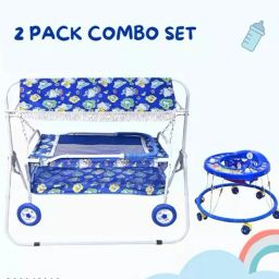 Blue Classic Hood Smart Bassinet And Choo Choo Baby Walker For Newborn Baby Bassinet-image-48