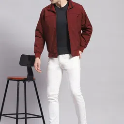 Monte Carlo Lightweight Mock Collar Bomber Jacket image 4