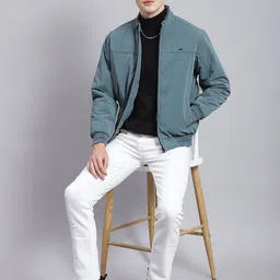 Monte Carlo Stand Collar Lightweight Open Front Jacket image 2