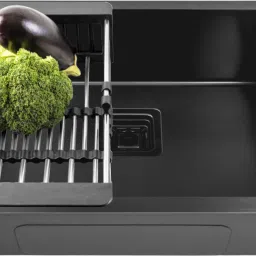 21"x18"x09" Inch Single Bowl Premium Handmade Kitchen Sink Matte Finish FS-03 Vessel Sink-image-60