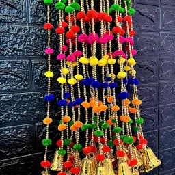 4_Pcs_Multicolor_Pom_Toran Toran-image-6