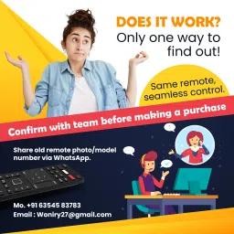 vcony Remote Control Compatible for Videocon 2BG Model LCD LED Model TV videocon Remote Controller image 2