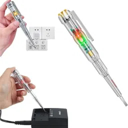 1pc Electric Tester Pen for Electric current Testing, Voltage Tester Detector Digital Voltage Tester-image-6