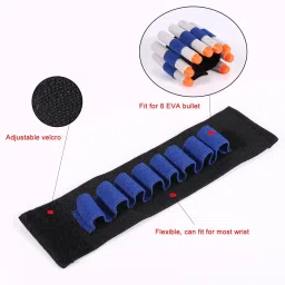 toy cloud Combo of 2 in 1 Jelly Shot Gun with 10 Foam Dart & 1 HandStrap for Guns & Darts image 5
