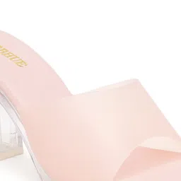 FABBHUE Open Toe Block Heels image 3