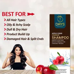 7 DAYS Apple Cider Vinegar Shampoo - 200ml image 5