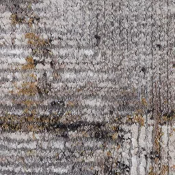 OBSESSIONS Cream-Colored & Grey Abstract Printed Anti Static Floor Runner image 3