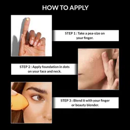 Stars Cosmetics Face Makeup HD Flawless Finish Micro Liquid Foundation 30ml - Ivory image 2