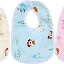 Double Layered Waterproof Bibs Pack Of 3-image-66