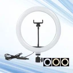 BITWEAVE 10” Ring Light for Content Creators – 3 Color Settings Ring Flash-image-19