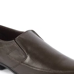 FAUSTO Men Pointed Toe Formal Slip-On Shoes image 2