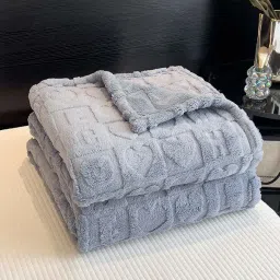 Checkered Single Crib Baby Blanket for AC Room-image-7