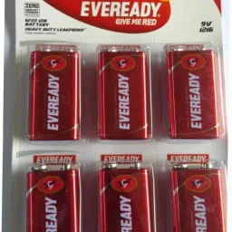 6 PCS 9 Volt Eveready Battery, For Toys Analog Battery Tester-picture-17