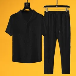 indiclub Solid Men Track Suit-picture-34