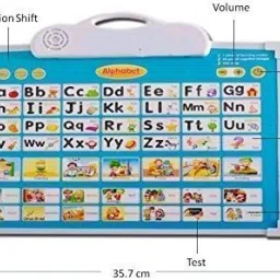 arniyavala Alphabet ABCD Learning Playmat - Drawing Board with Doodle Pen (Multicolor) image 3