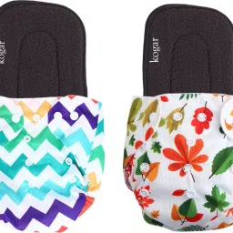 Print Reusable Cloth Diapers + Insert Pad Washable 100% Absorption 0-3 yrs zz1Te-20