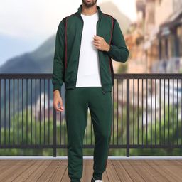 metronaut Solid Men Track Suit-picture-25