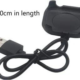 PRABAL TRADER T500/T55 Watch Charger, 2pin Magnetic Charging Cable Charging Pad, Black Camera Mobile Mod image 2