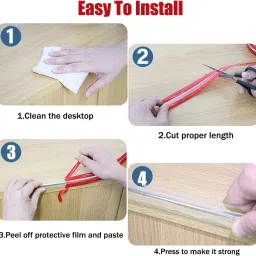 viyagenterprise 4-Meter Silicon Edge Protector, Baby Proofing(4-meter) image 3