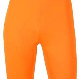 Solid Men Yellow Swimsuit-image-1