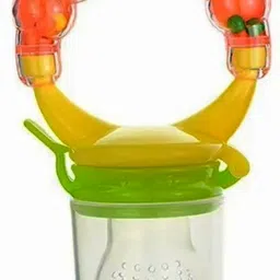 Baby Ring Style Food Feeder Nibbler Pacifier Silicone Supplies Nipple Soother-14