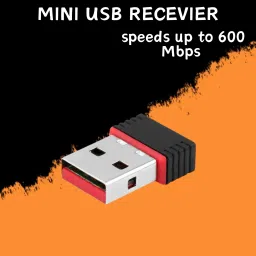 FRONY (Wi-Fi Receiver) with Multi-Device Connectivity For All Pc System and LaptopB296 USB Adapter-picture-39