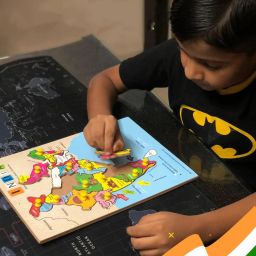 India Map States & capital Jigsaw Puzzles Educational /Learning Toys for kids-image-53