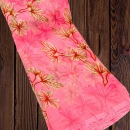 Printed Madhubani Georgette Saree-image-18