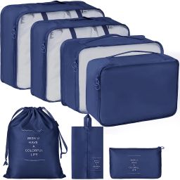Women Blue, Pink, Beige, Multicolor Cosmetic Bag-image-22