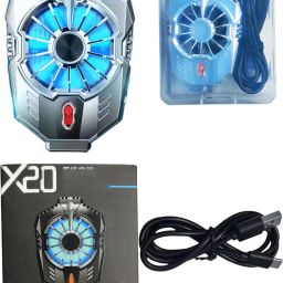 INSTRA Phone Radiator Cooler USB Semiconductor Portable Smartphone Mute Adjustment 1 Fan Ergonomic Cooling Pad with Adjustable Height-image-74