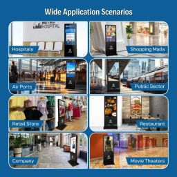 LIMEBERRY Digital Signage Standee Projector Screen Kiosk Advertisement Machine Product Size 70" Height x 24" Width 109.22 cm (43 inch) Full HD LED Backlit IPS Panel Monitor (LB431-IUH) image 5
