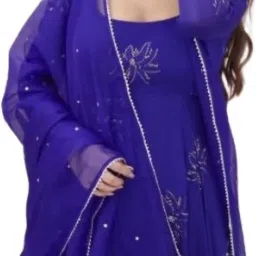 Cotton Lycra Blend Women Churidar-image-54