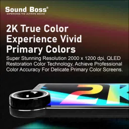 sound boss QLED 2K Diamond Series Androidify 4th Generation 10.1 Inch (2GB/32GB) Android. Car Stereo image 5