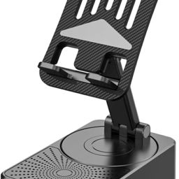 JILMAJ Foldable Mobile Phone Desk Holder,Wireless Speaker with Stand Headphone Stand-image-95