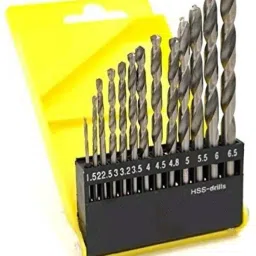 13 pcs of Hss bit set for drilling wood, steel, plastic and wall-14