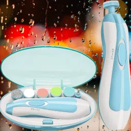 Baby Nail Trimmer File Electric Safe Nail Clippers with Light for Newborn M_118-image-15