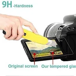Power Smart Tempered Glass Guard for Tempered Glass Screen Protector for Canon EOS M3 / EOS R / M3 image 2