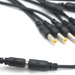 12V 5.5x2.1mm Male Female DC Power Socket Jack Connector Cable Plug Wire 10 PAIR Electronic Components Electronic Hobby Kit-image-85