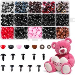 Safety Eyes Noses Washers Kit for Doll Making Crafts-image-67
