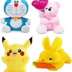 Super Soft Complete Family Pack Combo of 4 Teddy Bear Toy in Low Budget - 25 cm- 25 cm-picture-28