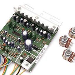 Electronic Spices 4440 IC DIY Audio Boards 40 + 40W Amplifier Board Diode Bridge with volume Bass Treble potentiometer image 4