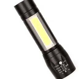TechBox USB TORCH 4 LED COB Mini Flashlights Bright USB light with keychain Torch Led Light-image-23