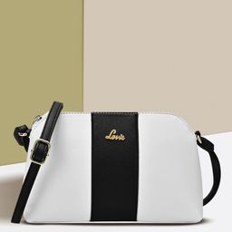 lavie White Women Sling Bag Jose Horizontal Dome Sling Bag-picture-47